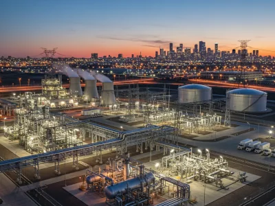 Oil and gas infrastructure requiring weatherproof surveillance protection