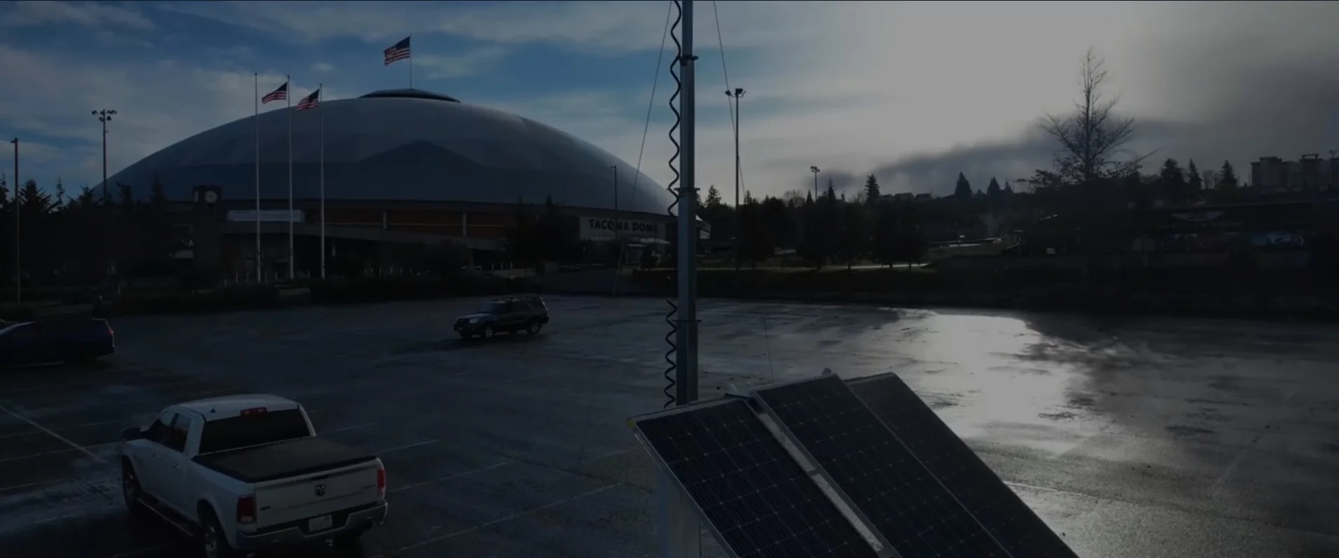 Advanced S-VIDIA video surveillance technology for mobile security trailers