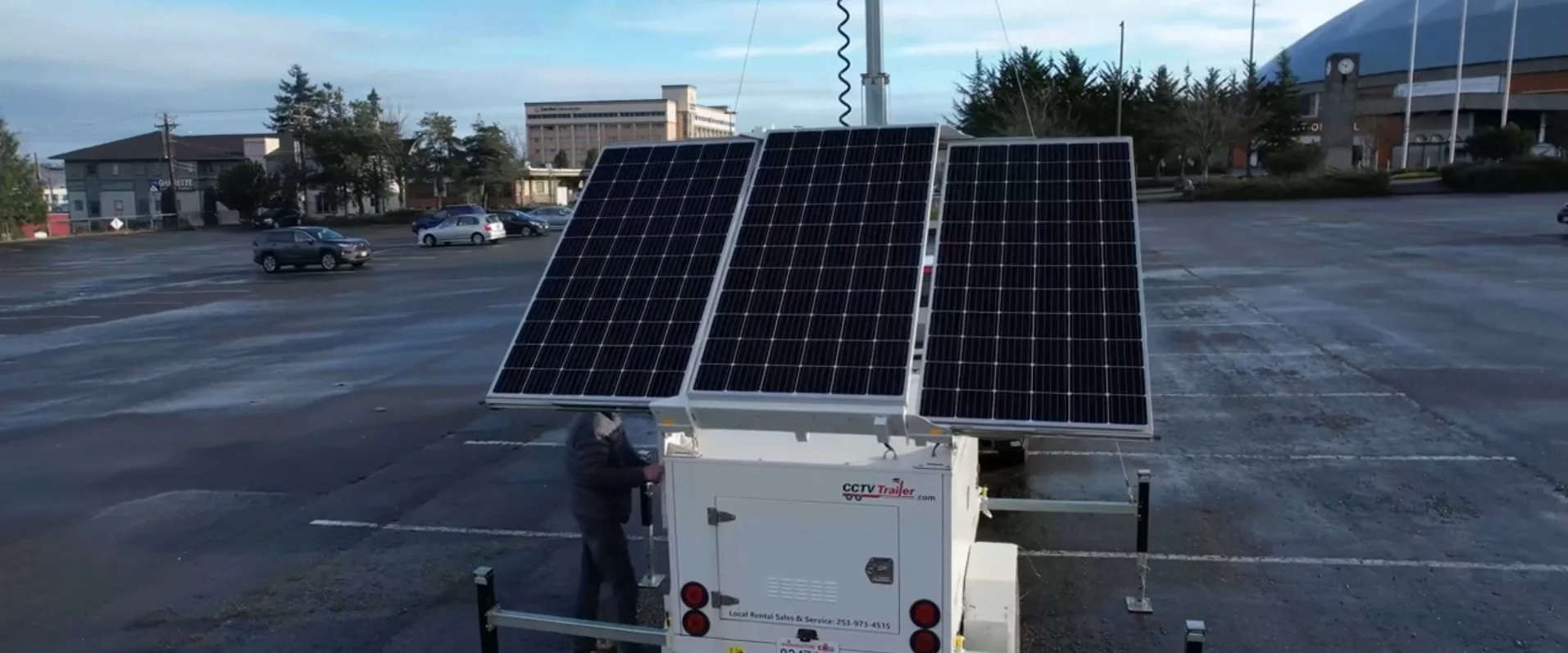 Contact CCTV Trailer for mobile security solutions - Tacoma headquarters
