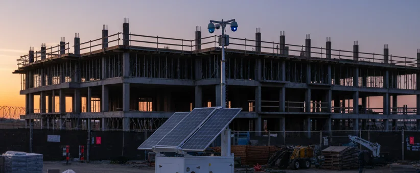 Construction site security - theft cost analysis